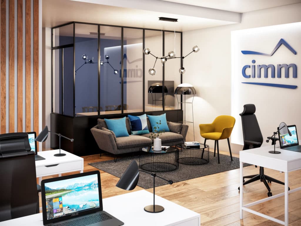 Illustration de CIMM IMMOBILIER BREAL SOUS MONTFORT